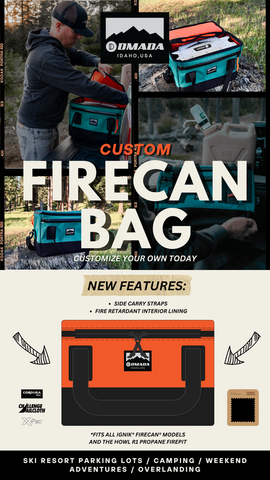 Custom Firecan Bag - Made to Order – Ships in 3-4 Weeks – Dmada